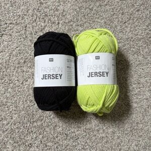 2x Rico Fashion Jersey Yarn
